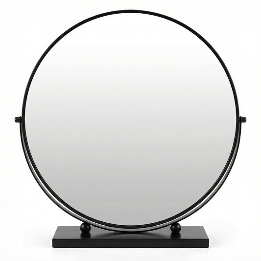 Miroir à Poser Noir Mat Sophistiqué
