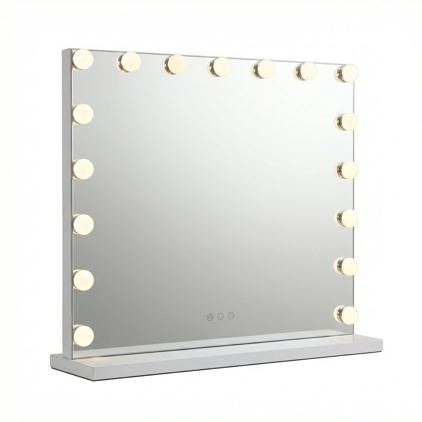 Miroir de Maquillage Hollywood Mecor Blanc