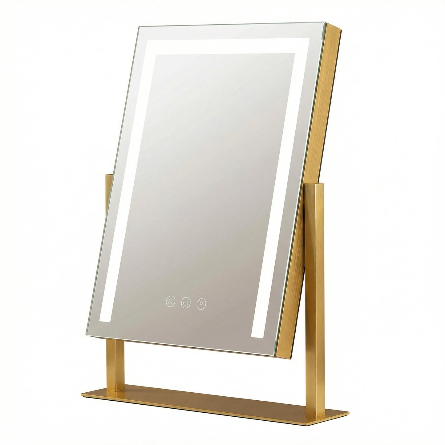 Miroir de Maquillage LED Studio Or