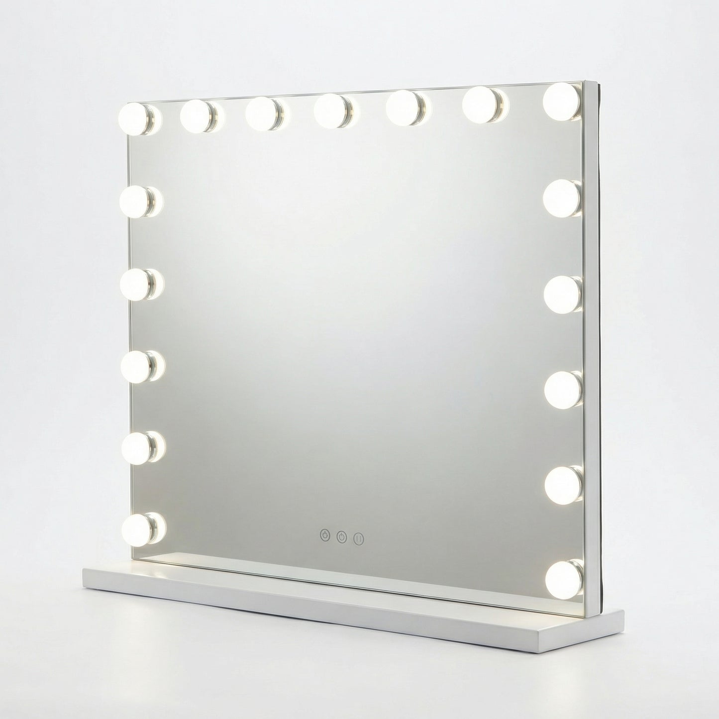 Miroir de Maquillage Hollywood Mecor Blanc