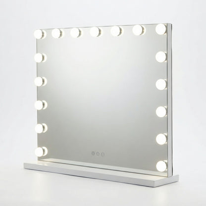 Miroir de Maquillage Hollywood Mecor Blanc