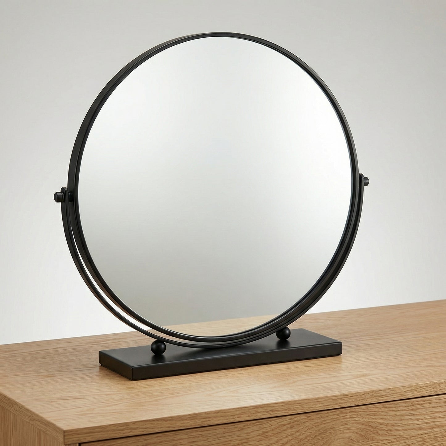 Miroir à Poser Noir Mat Sophistiqué