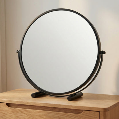 Miroir de Table Noir Minimaliste