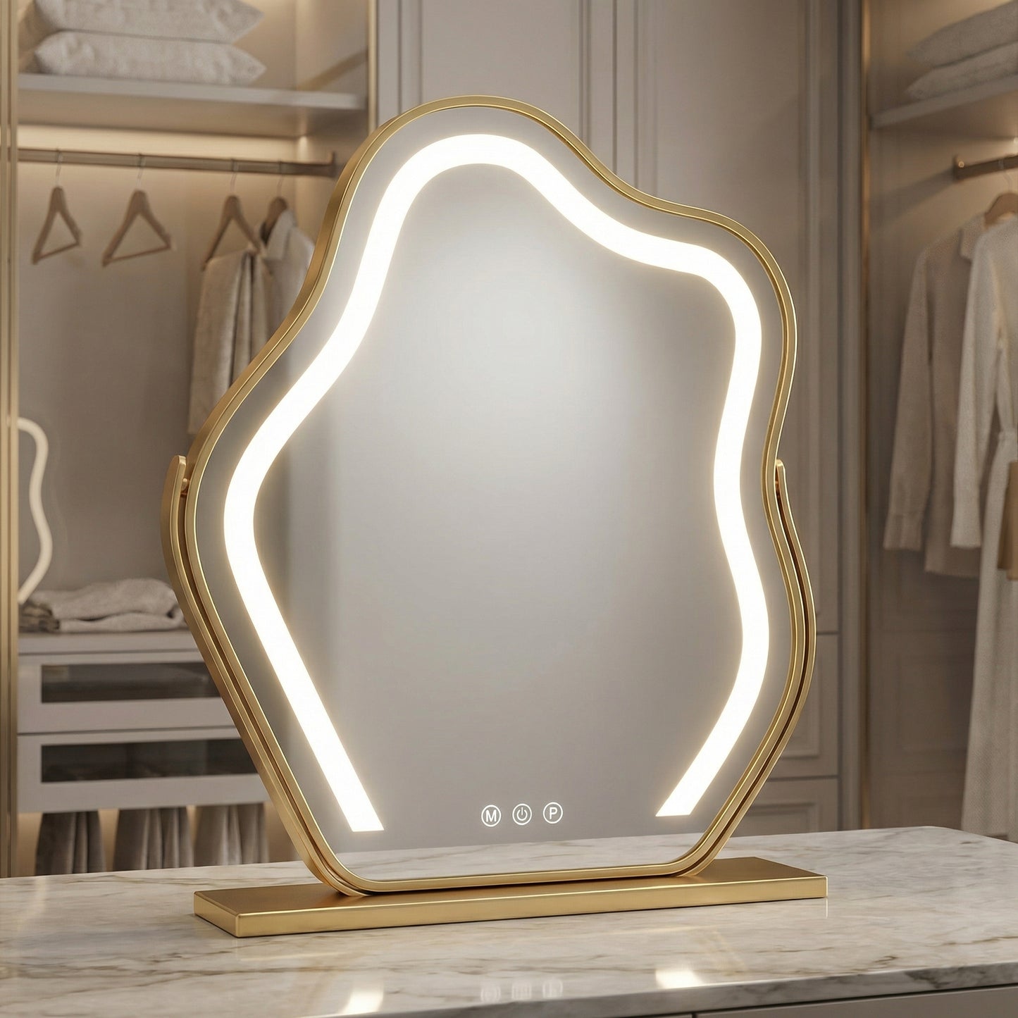 Miroir Nuage LED Design Luxueux