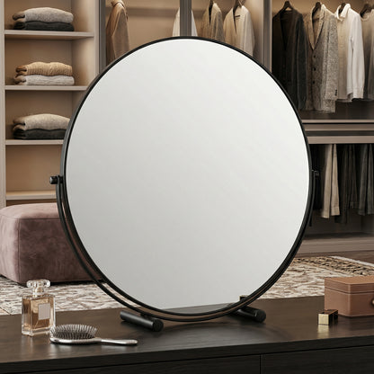 Miroir de Table Noir Minimaliste