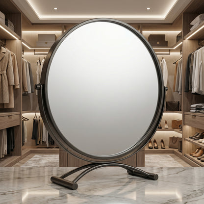 Miroir de Table Design Noir Minimaliste