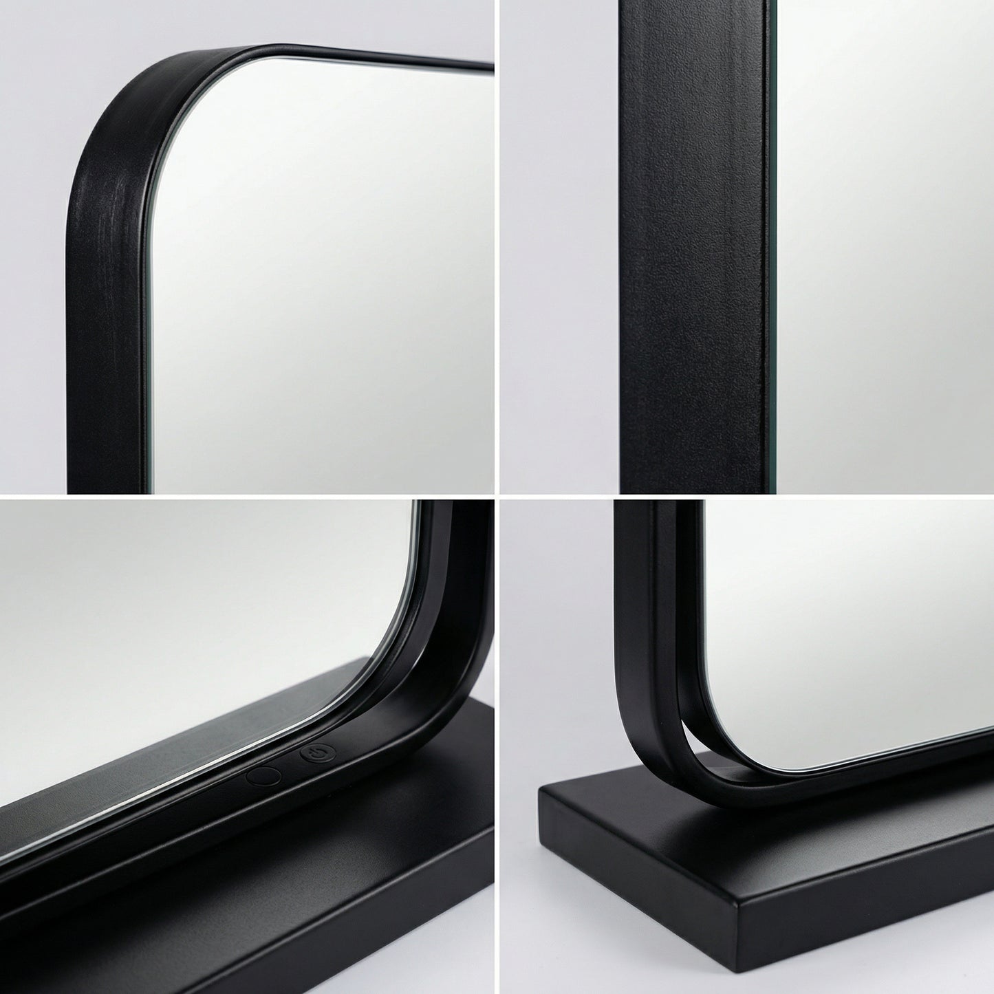 Miroir à Poser Élégance Noir Mat