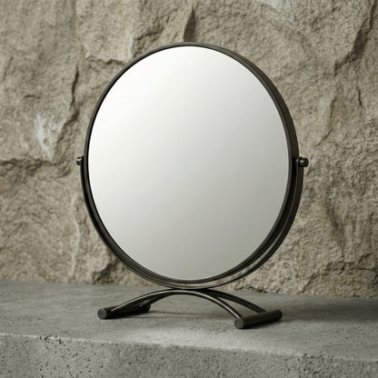 Miroir de Table Design Noir Minimaliste