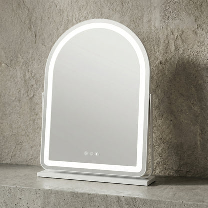 Miroir Arqué LED pour Studio Professionnel