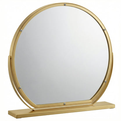 Miroir de Maquillage LED Éclat Doré