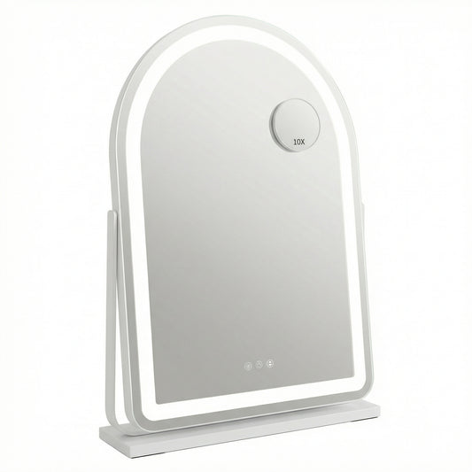 Miroir Arqué LED pour Studio Professionnel