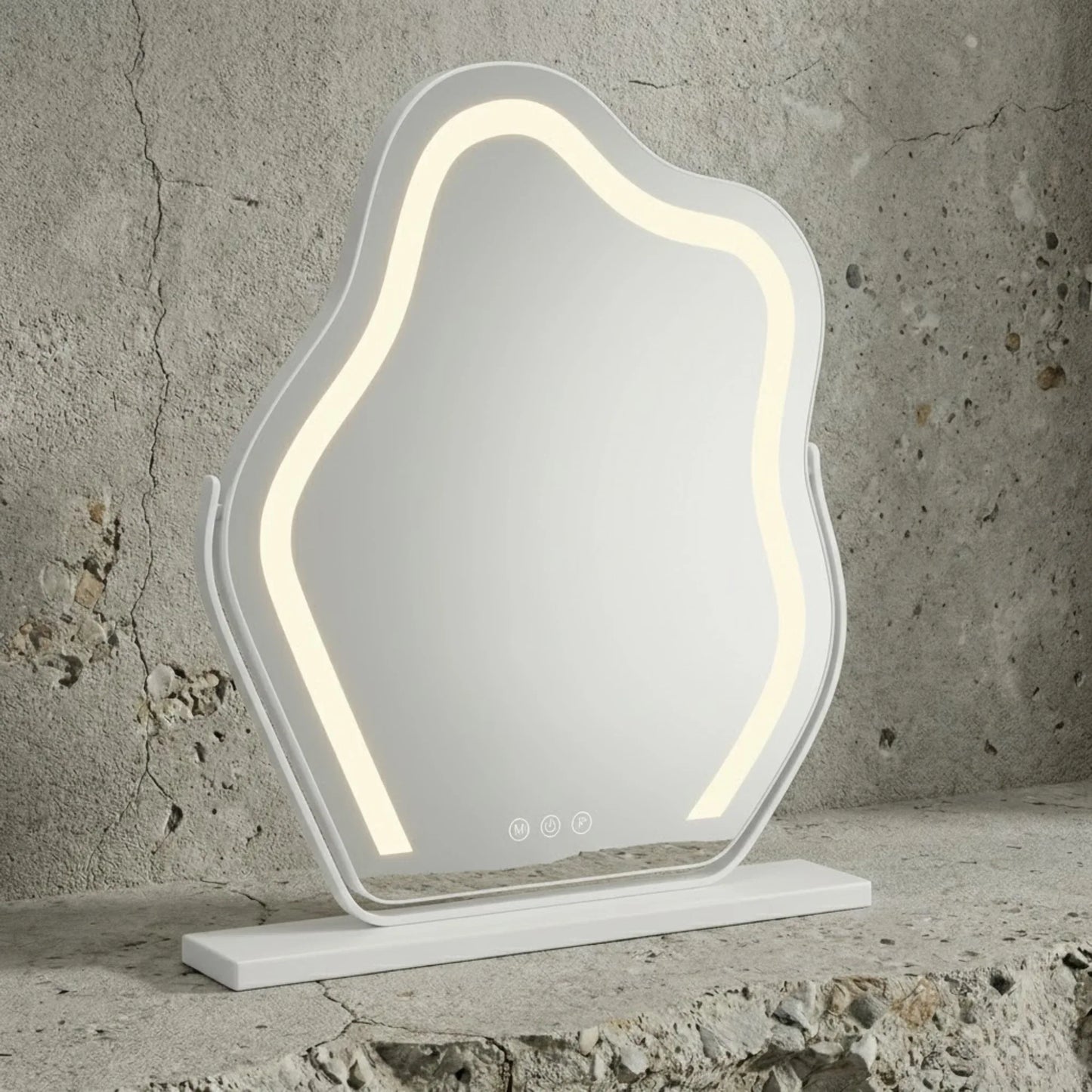 Miroir LED Design Ondine