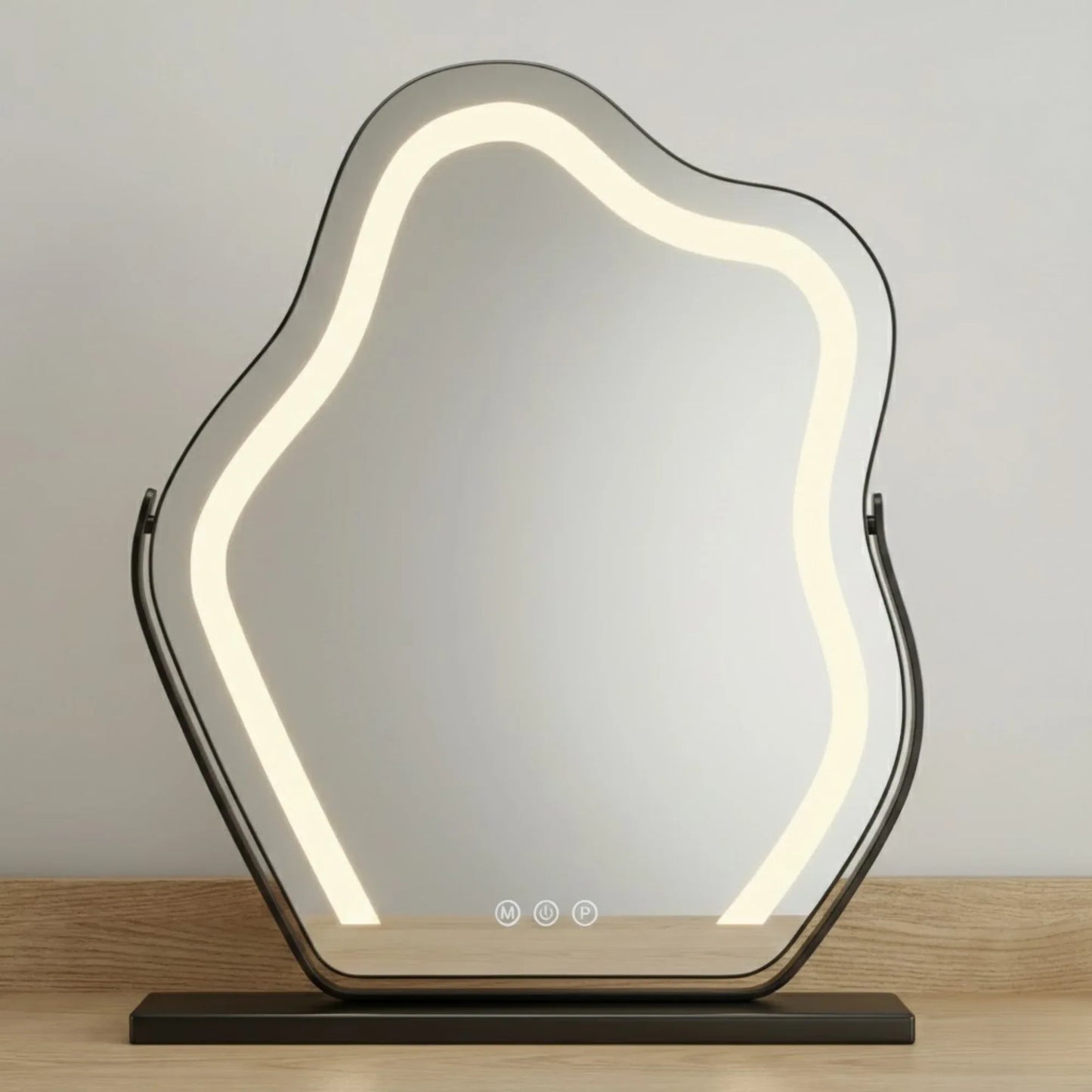 Miroir LED Design Ondine