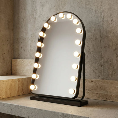 LumiArc Miroir LED Doré