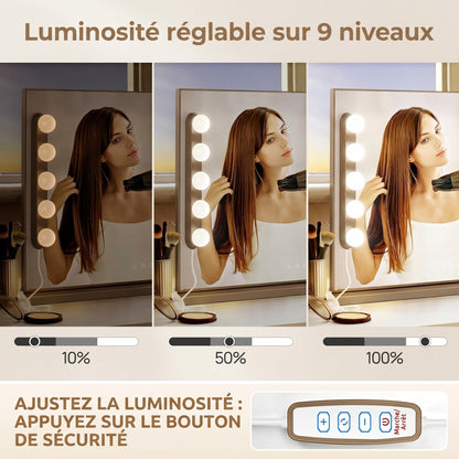 Lumivane – Lampe LED Miroir Coiffeuse