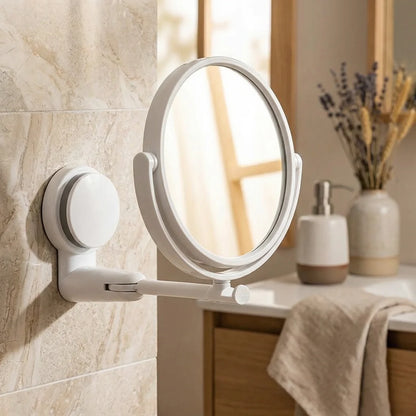 Visiopur - Miroir Mural Articulé à Ventouse