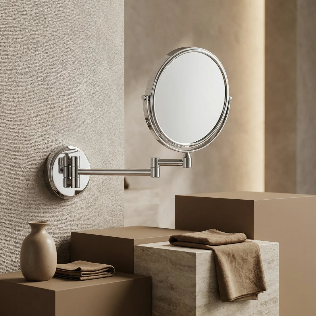 LUVIA - Miroir Mural Double Face