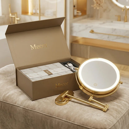 Lumio - Miroir de Maquillage LED Mural