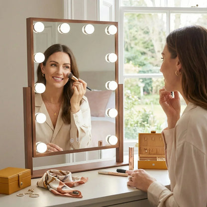 Lyria - Miroir Hollywood Lumineux - Mecor