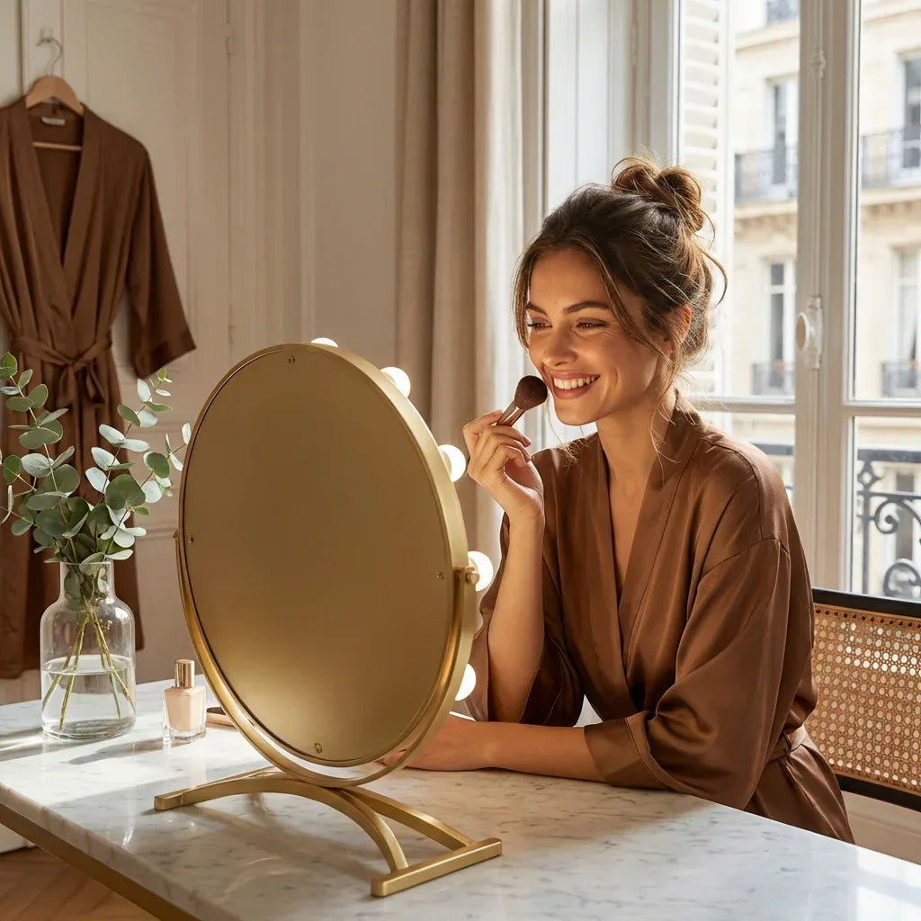 Miroir Hollywood Lumineux Vivida - Mecor