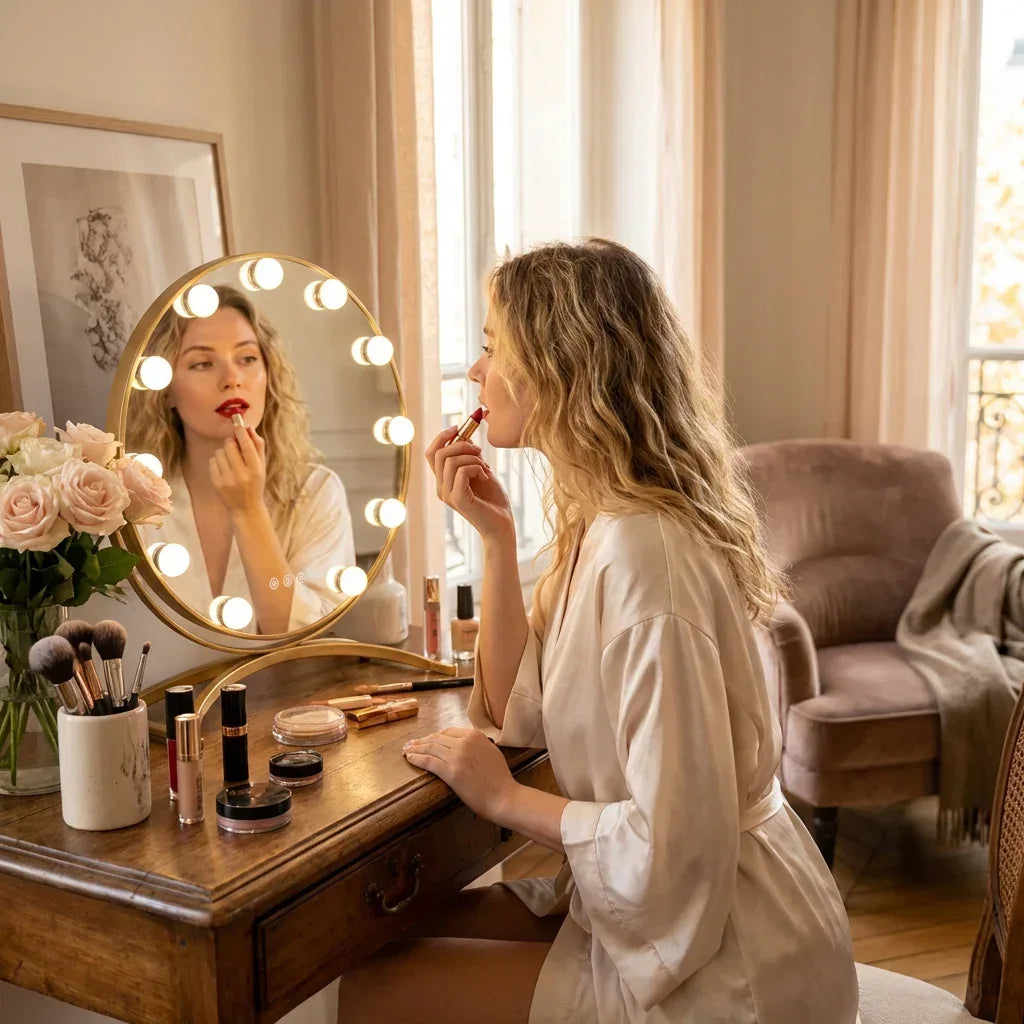 Miroir Hollywood Lumineux Vivida - Mecor