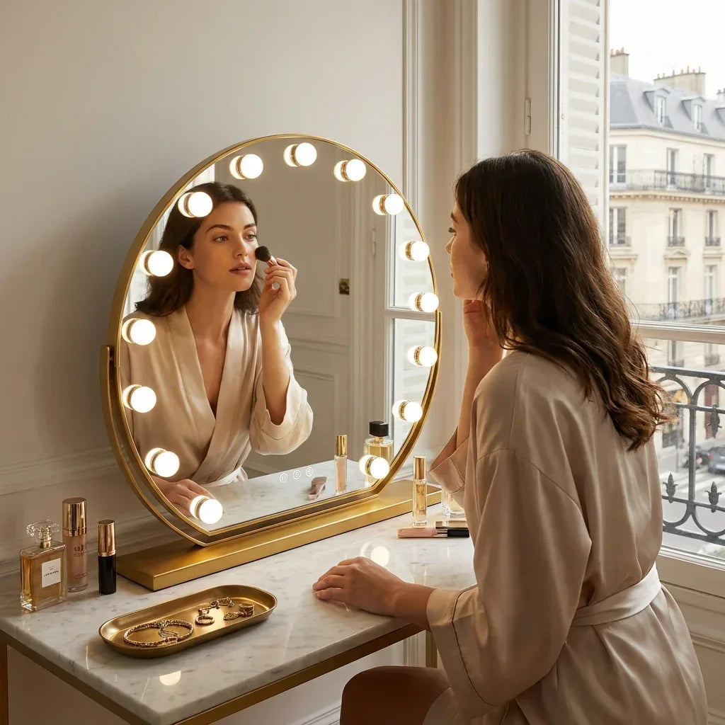 Miroir Lumineux LuviaGold Mecor - Mecor