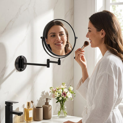 Miravèle – Miroir Maquillage Mural Double Face Grossissant
