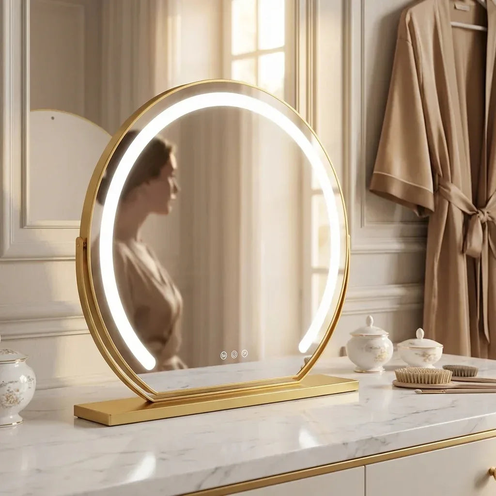 Miroir Lumineux LuminaPro Deluxe - Mecor