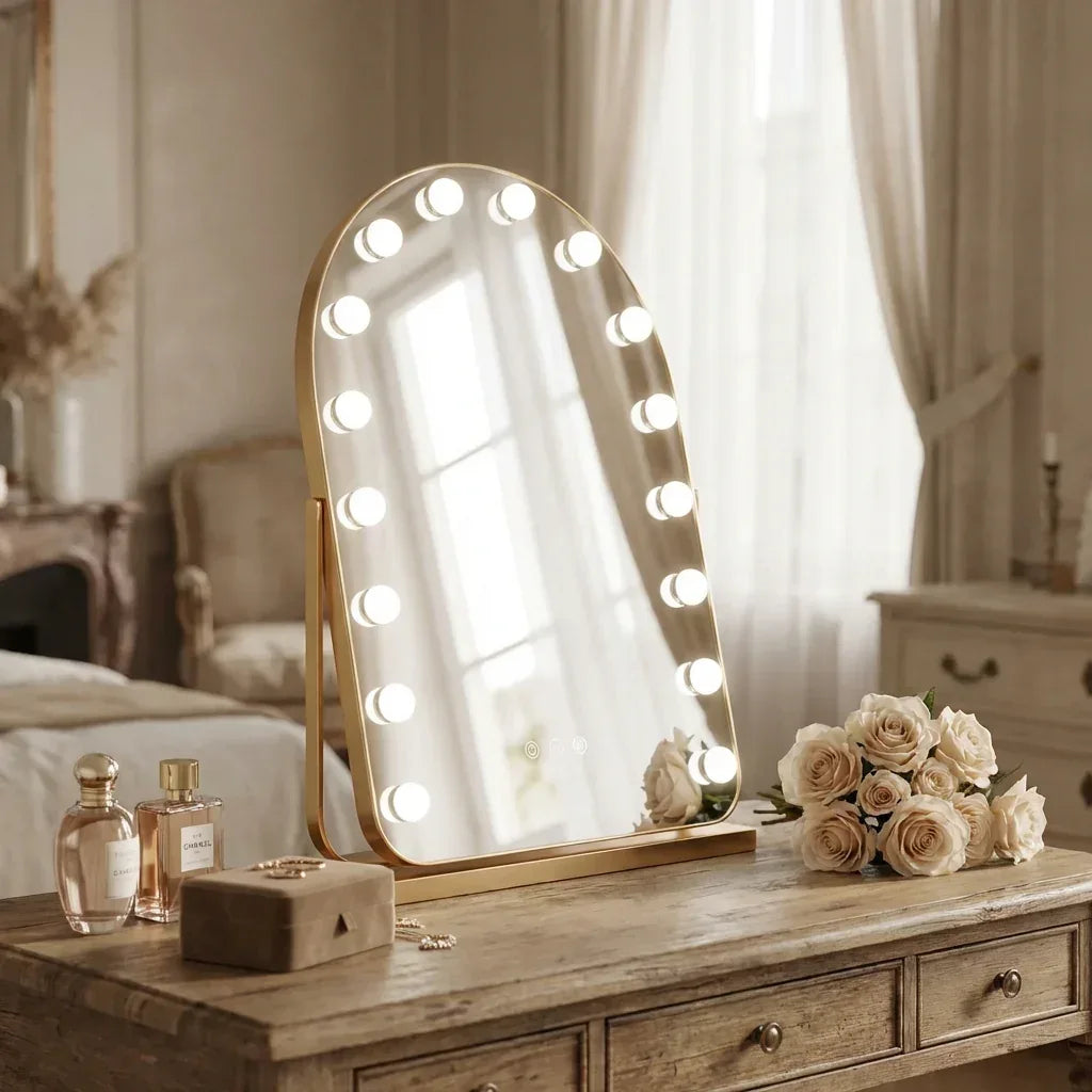 Miroir Hollywood AuraArc - Mecor