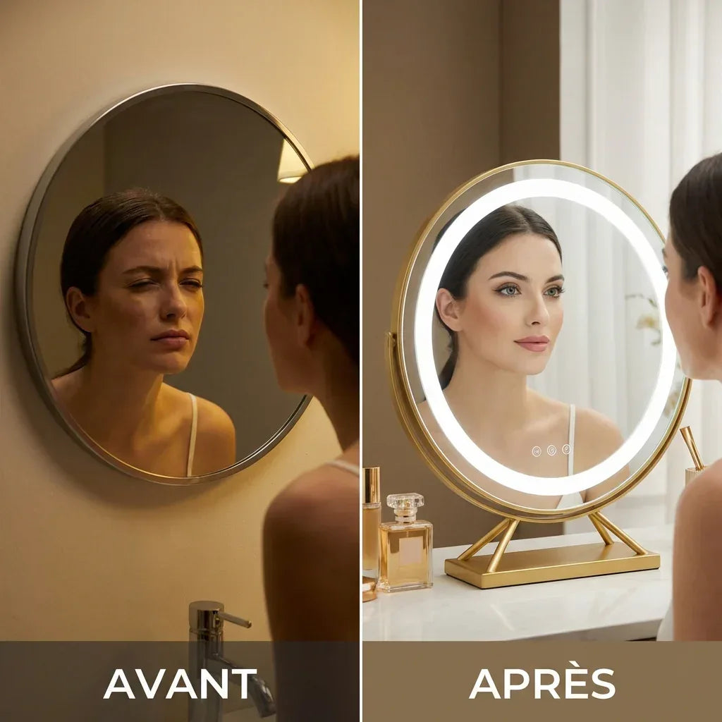 Miroir Lumineux Professionnel LumiHalo - Mecor