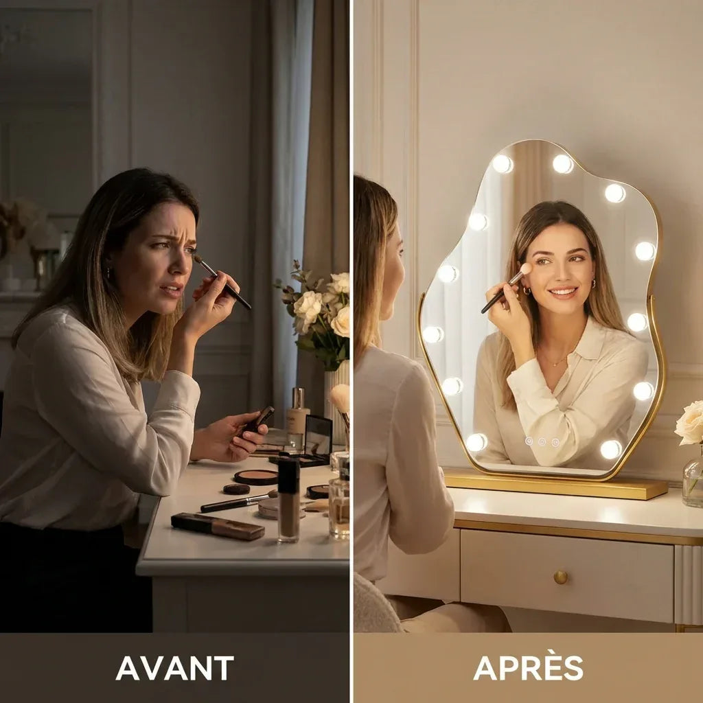 Miroir LED Design Nuvia - Mecor