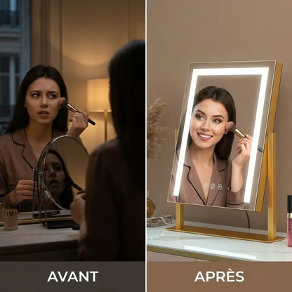 Miroir Maquillage Lumineux LuxiMir - Mecor